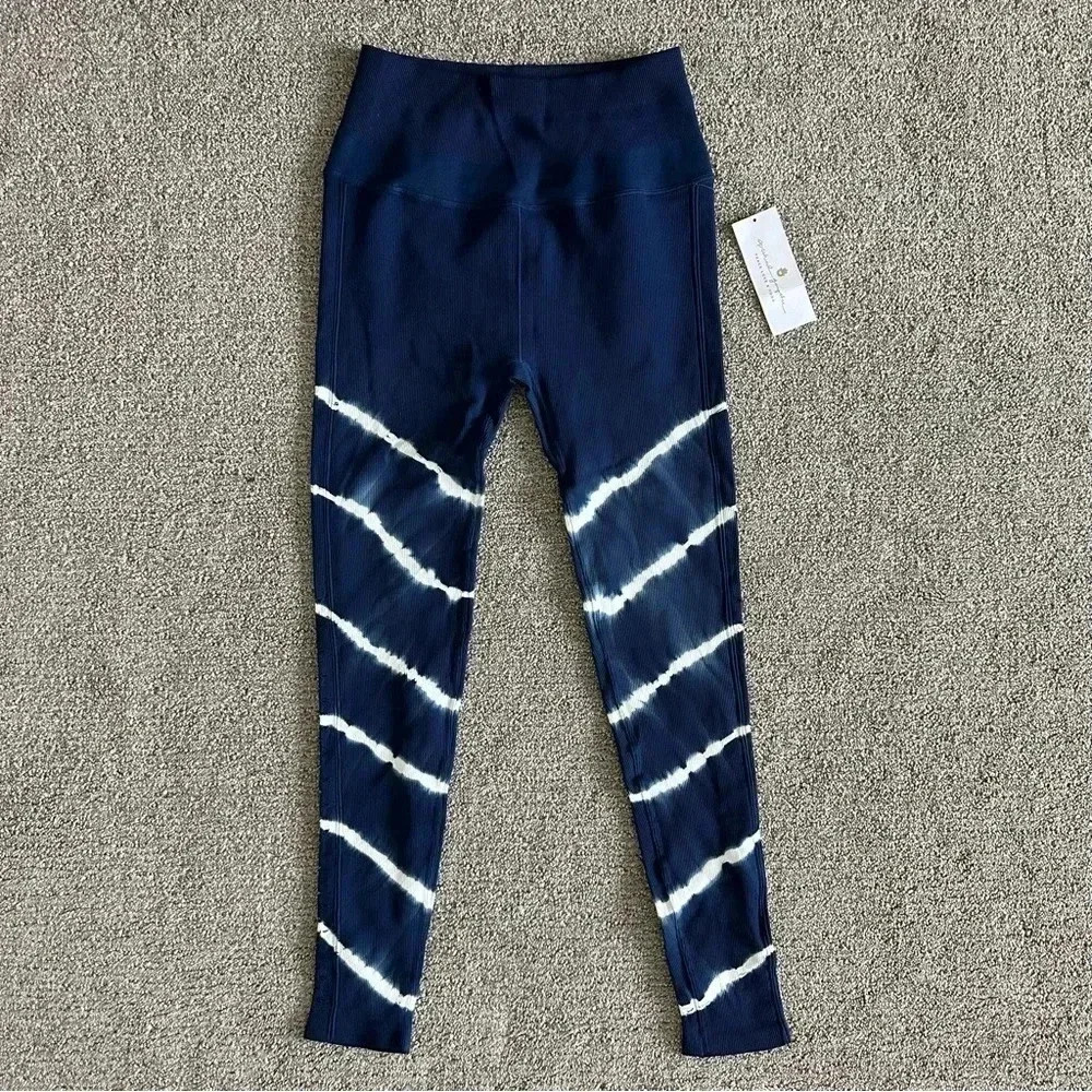 Spiritual Gangster‎ Self Love Legging Shibori Faded Navy Size: XS/S